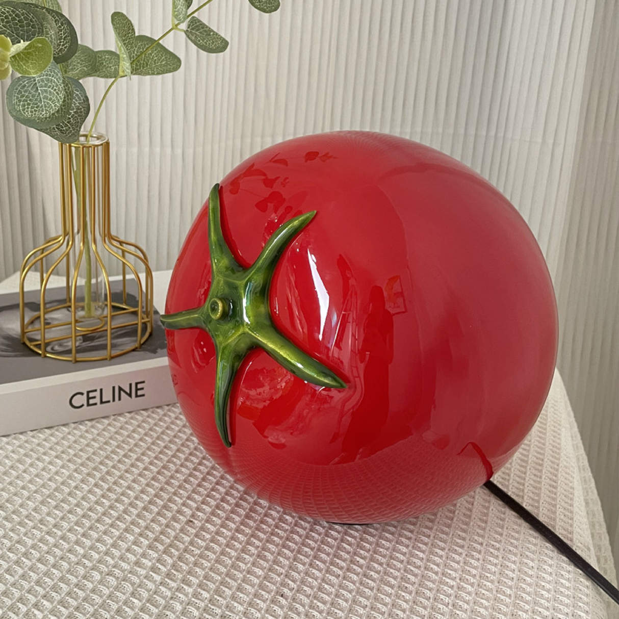 Tomato Table Lamp Modern Food-Inspired LED Design - Product detail 6