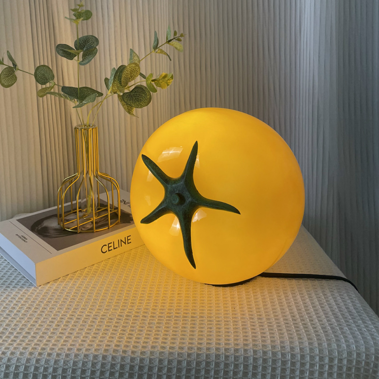 Tomato Table Lamp Modern Food-Inspired LED Design - Product detail 8