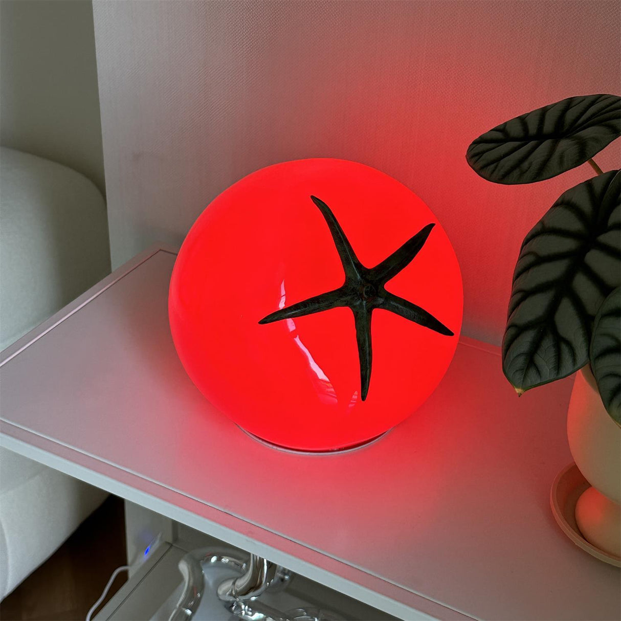 Tomato Table Lamp Playful LED Resin Design - Product detail 20