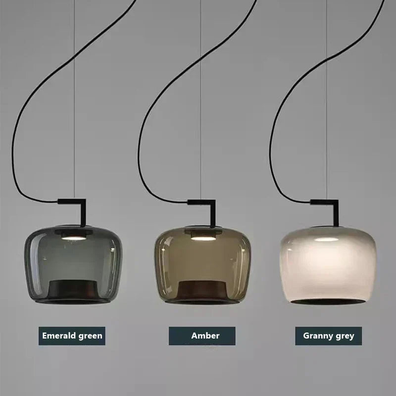 Modern Glass Pendant Light Minimalist Nordic Design - Product detail 9