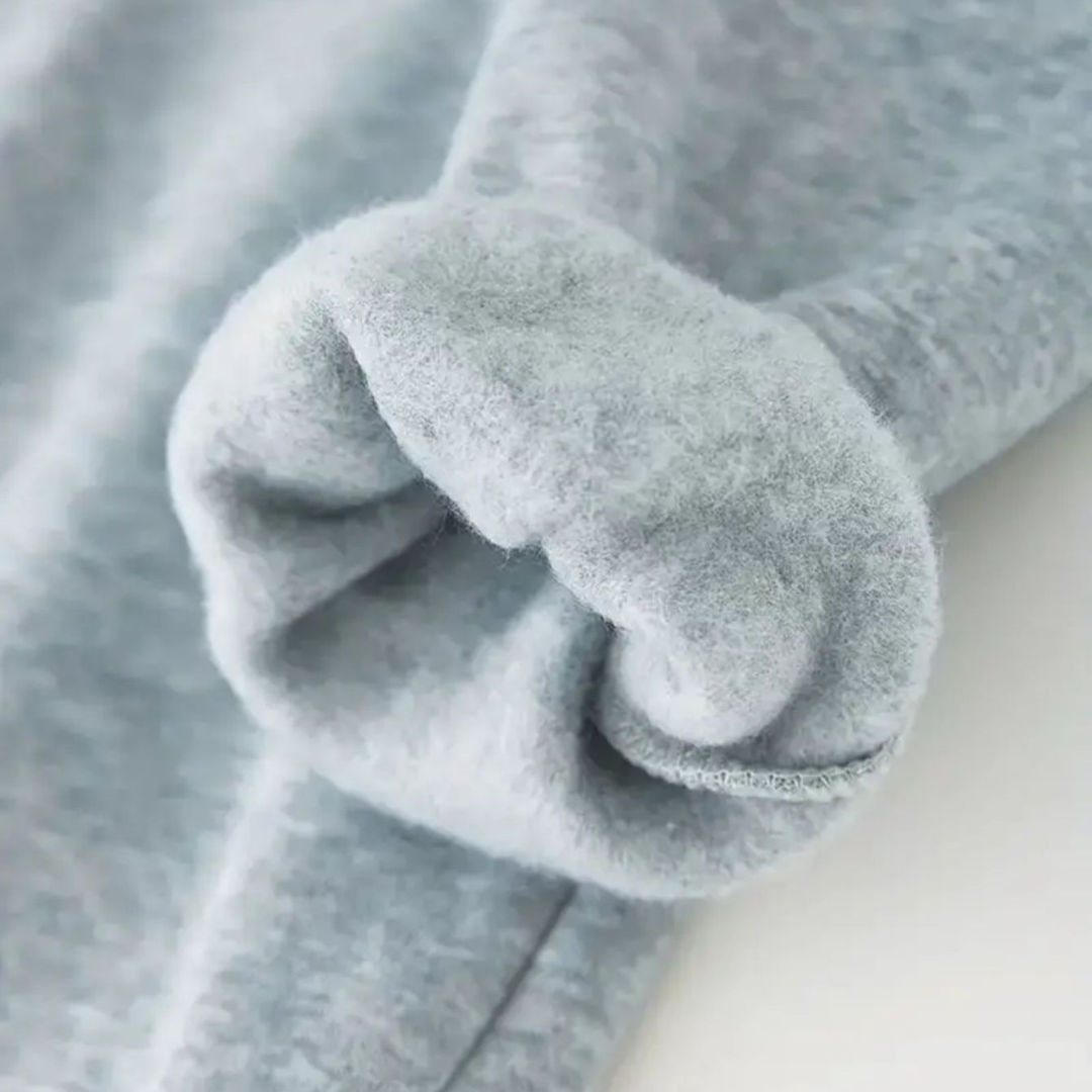 Unisex Letter Print Hoodie Bright Red Cotton Fleece - Product detail 4