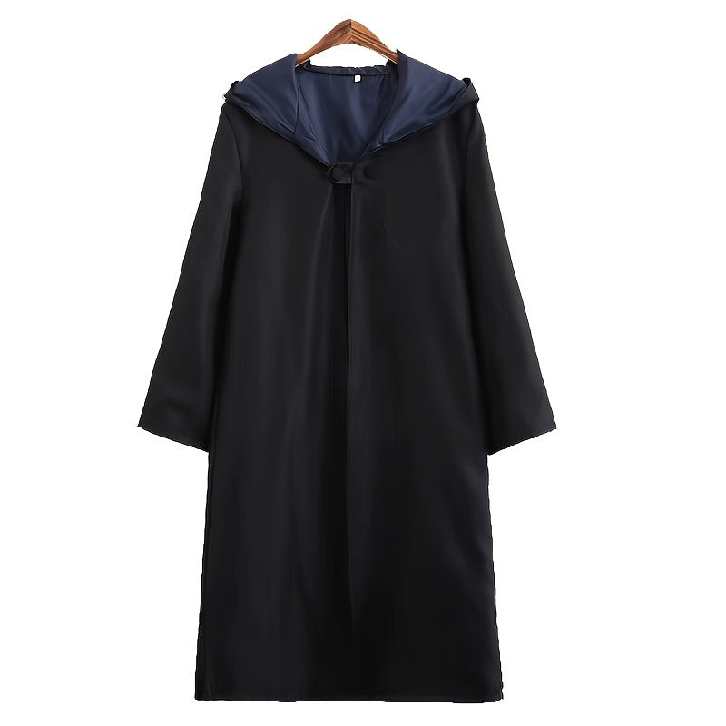 Hooded Halloween Robe  Reversible Brown and Red Design - Product detail 6