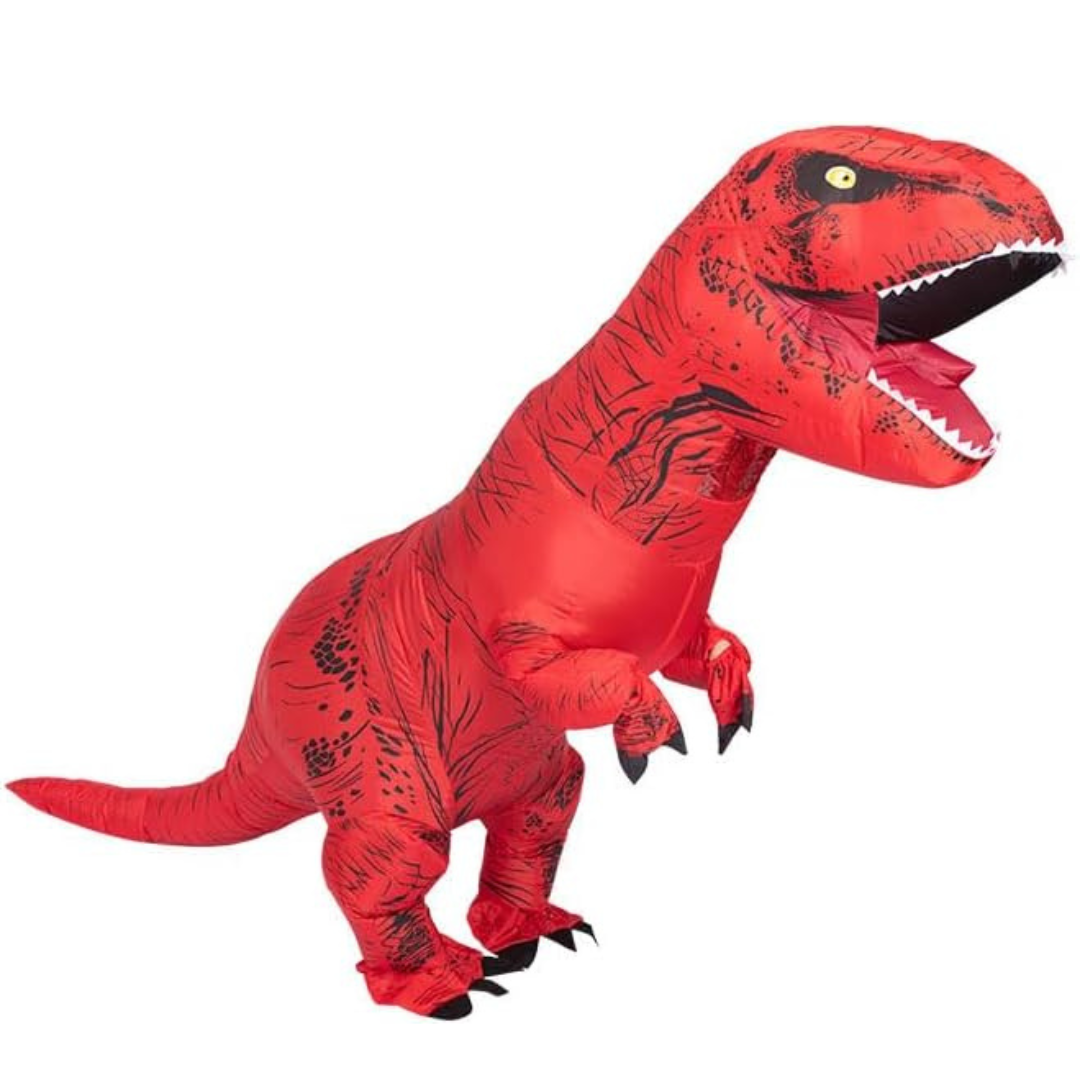Inflatable Dinosaur Costume  T-Rex Full Body Suit - Product showcase