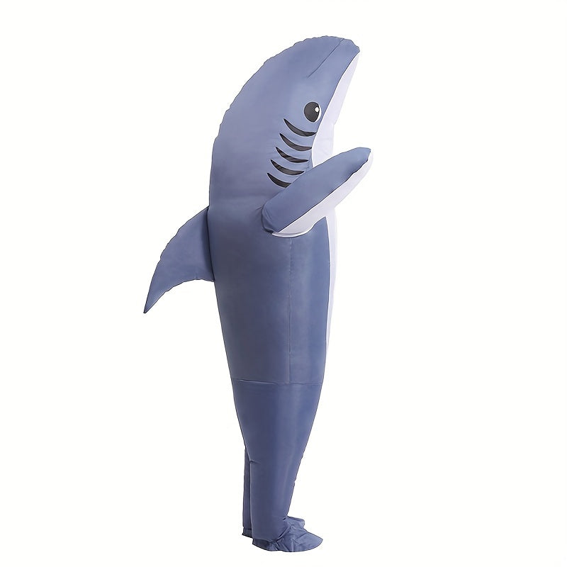 Inflatable Shark Costume Adult Unisex Full Body Suit - Product detail 4