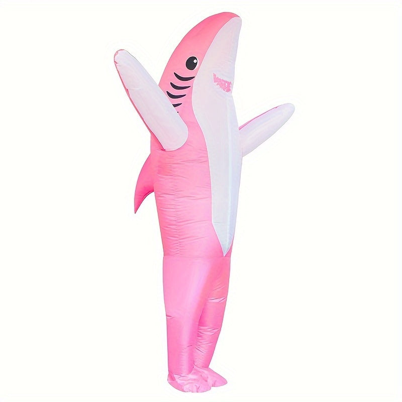 Inflatable Shark Costume Adult Unisex Full Body Suit - Product detail 6