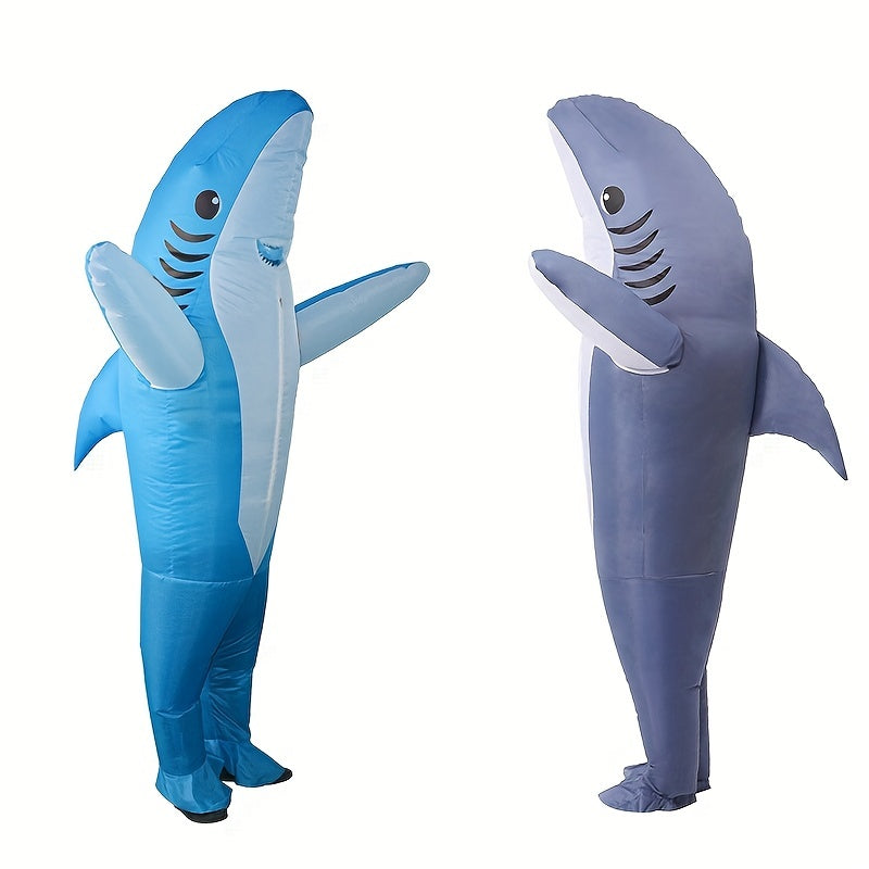 Inflatable Shark Costume Adult Unisex Full Body Suit - Product detail 8