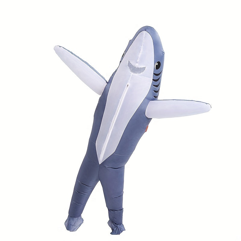 Inflatable Shark Costume Adult Unisex Full Body Suit - Product detail 9