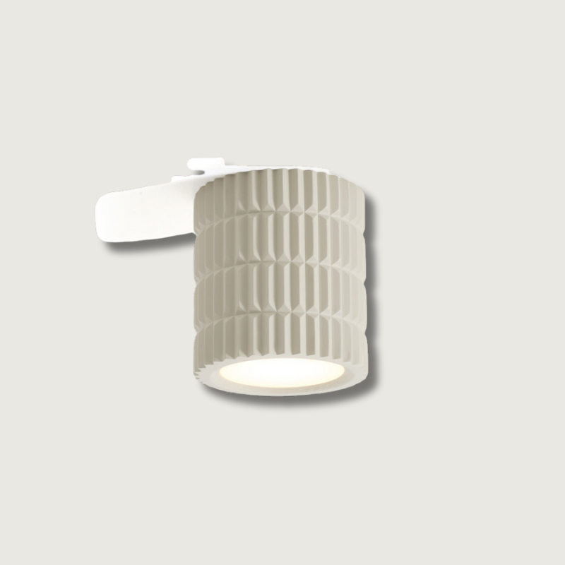 Modern Ceiling Light Geometric Resin Pattern - Product showcase