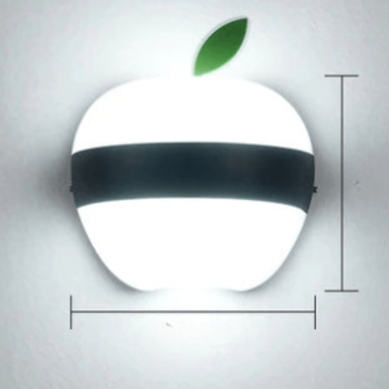 Modern Outdoor Wall Light  Apple-Shaped LED Design - Product detail 8
