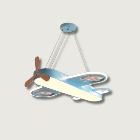 Kids Airplane Pendant Light  LED Aviation Ceiling Lamp - Product showcase