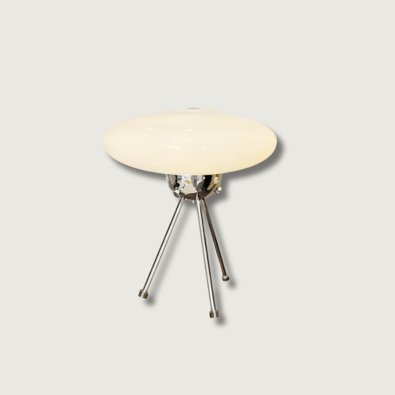 Modern Glass Table Lamp UFO Dome Design - Product showcase