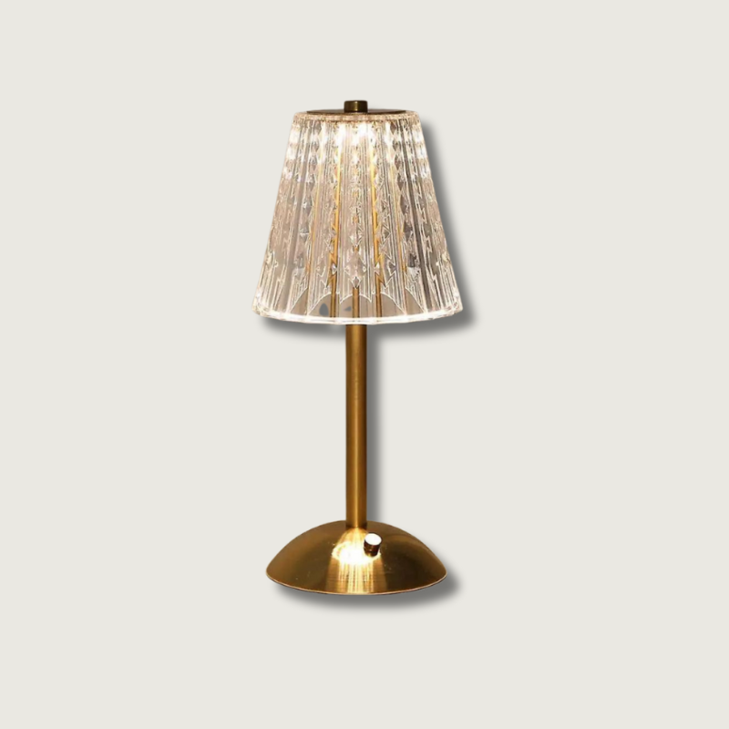 Crystal Table Lamp Touch Control LED Lighting - Product showcase