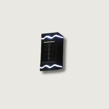 Modern Solar Wall Light  Smart LED Outdoor Lighting - Product showcase