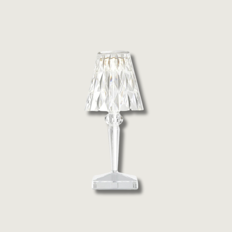 Crystal LED Table Lamp Touch Control Color Changing Design - Product showcase