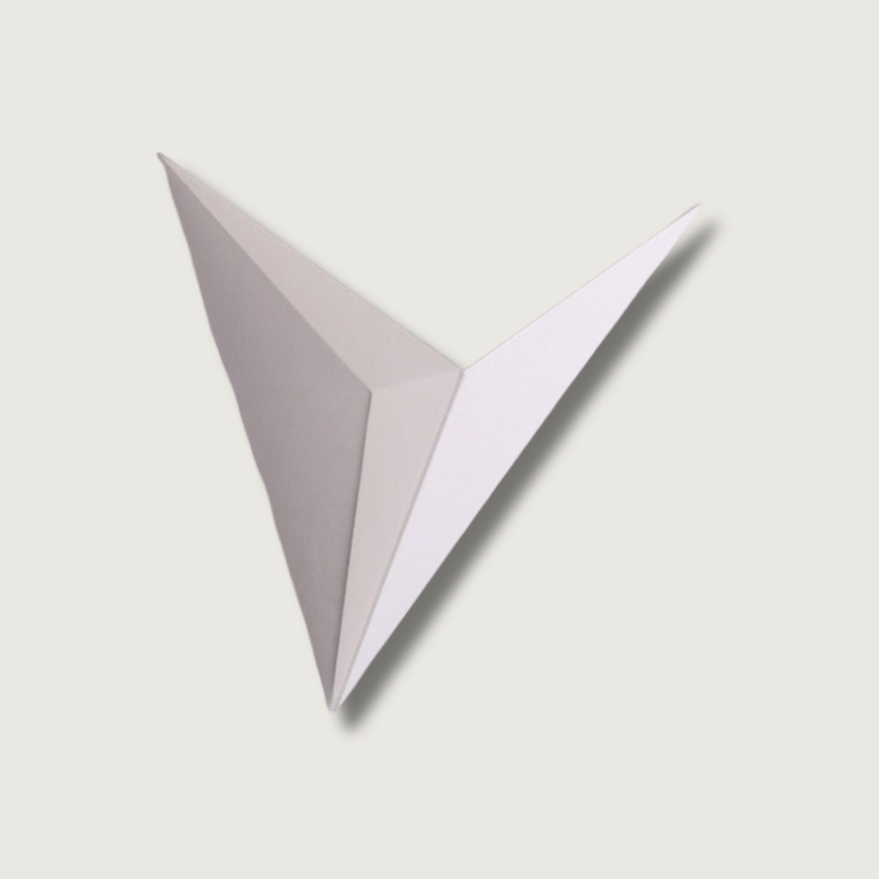 Modern Triangle Wall Light Minimalist LED Sconce - Product showcase