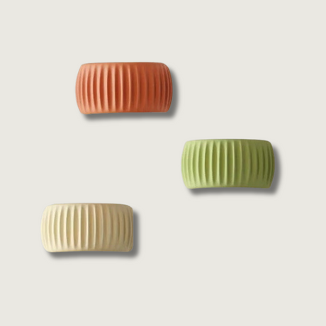 Modern Wall Sconce  Ribbed Resin Design - Product showcase