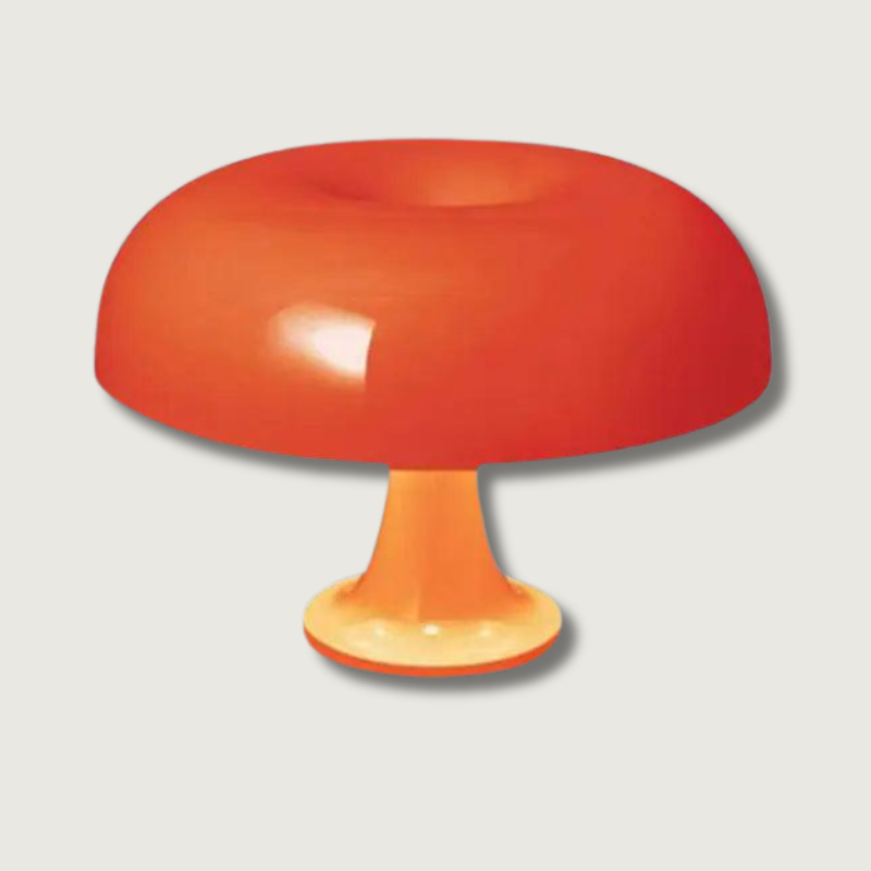Nordic Mushroom Table Lamp Modern Glass Dome Design - Product showcase