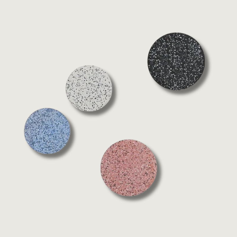 Modern Marble Wall Light Contemporary Round LED Sconce - Product showcase