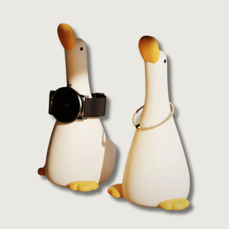 Silicone Duck Night Light  Warm LED Kids Room Lamp - Product showcase
