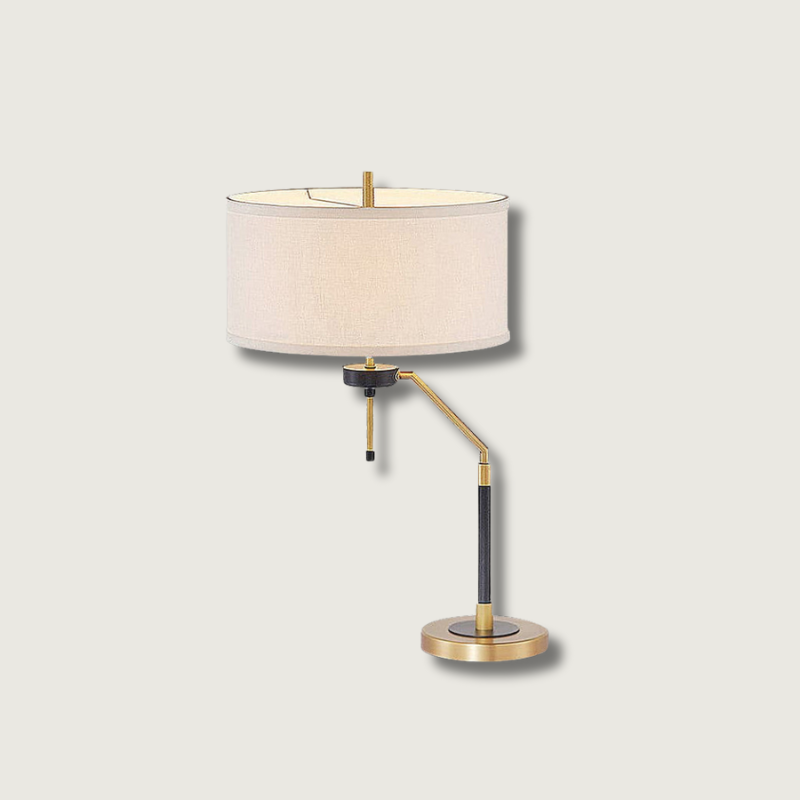 Modern Table Lamp Adjustable Brass Metal Design - Product showcase