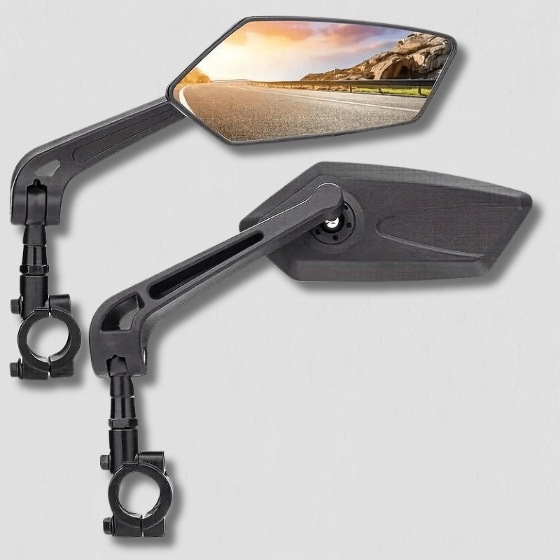 Bike Safety Mirrors 360 HD Rearview Set - Product showcase