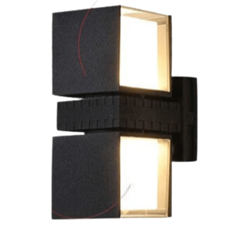 Modern Outdoor Wall Light  Black Metal Adjustable Sconce - Product detail 9