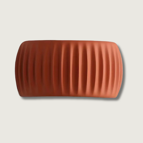 Modern Wall Sconce  Ribbed Resin Design - Product showcase