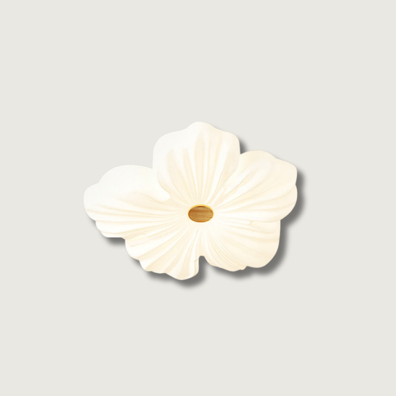 Modern Flower Ceiling Light White Floral LED Pendant - Product showcase