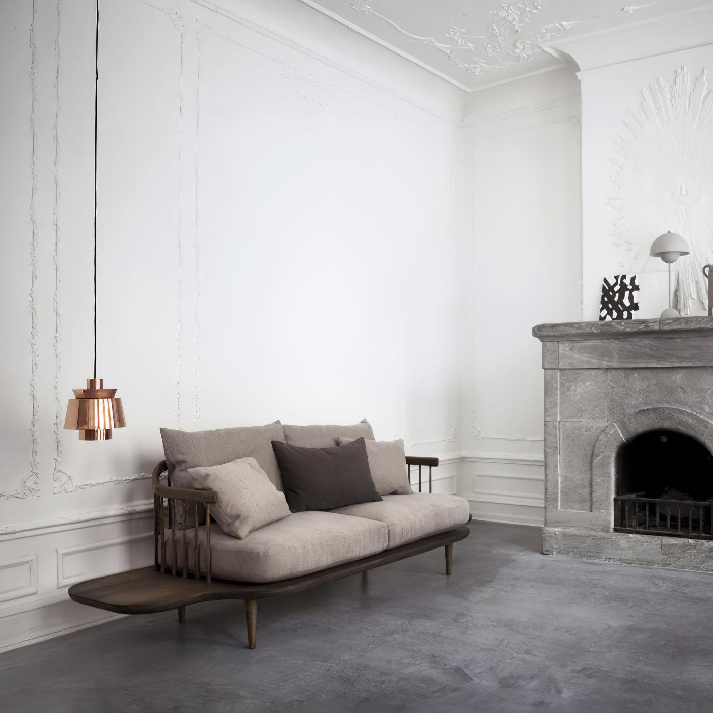 Modern Brass Pendant Light  Tiered Metallic Shade Design - Product detail 18