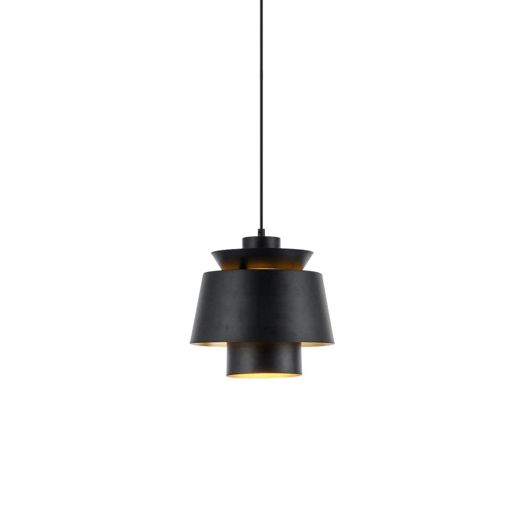 Modern Brass Pendant Light  Tiered Metallic Shade Design - Product detail 40