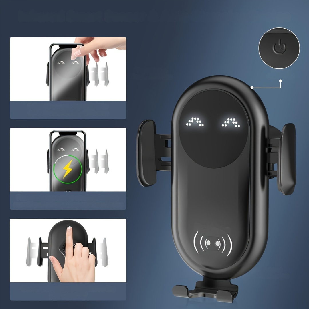 Wireless Car Phone Holder Automatic Sensor Charging Mount - Product detail 5