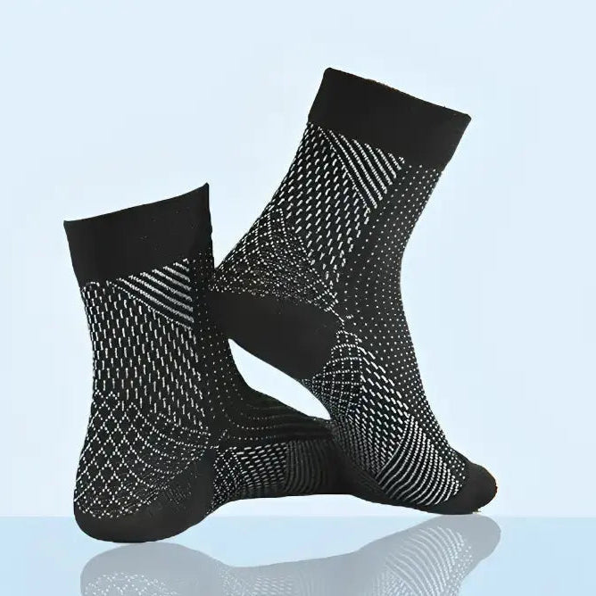 Compression Foot Sleeves Anti-Fatigue Support with Breathable Fabric - Detailed view