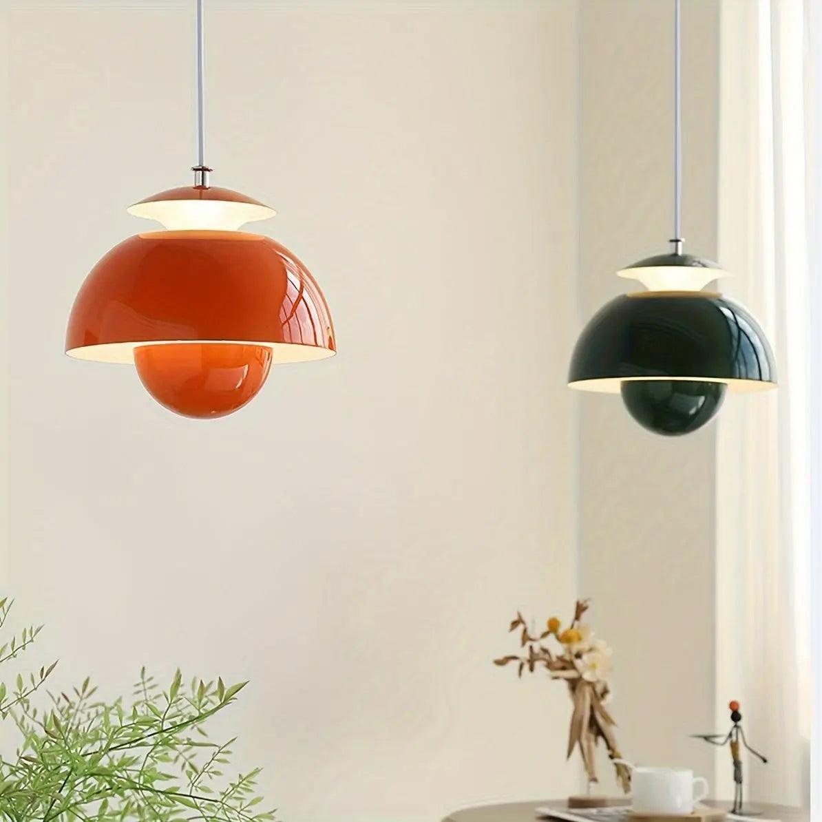 Scandinavian Pendant Light  Retro Dome Design - Product detail 5