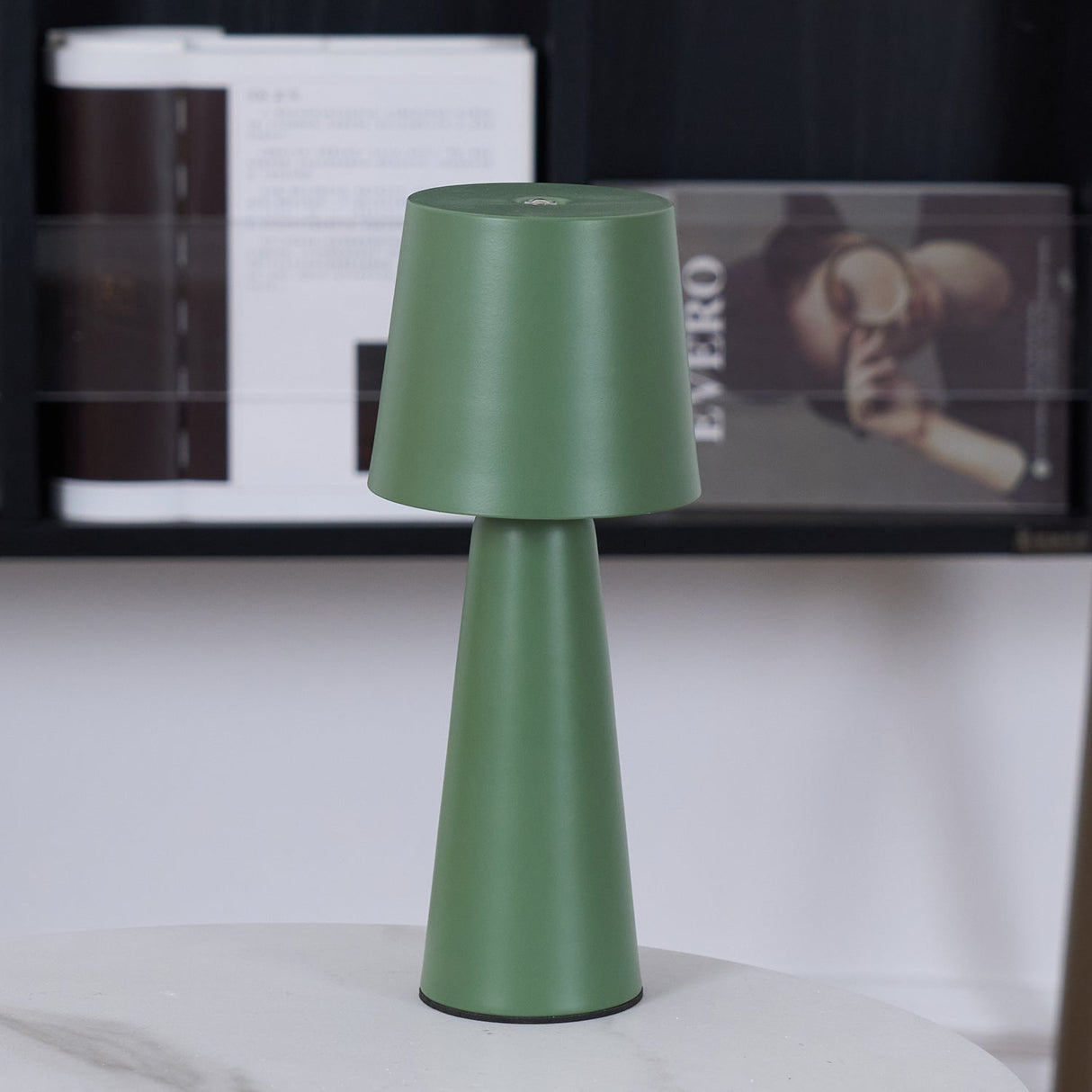 Modern Rechargeable Table Lamp Conical Metal Design - Product detail 25