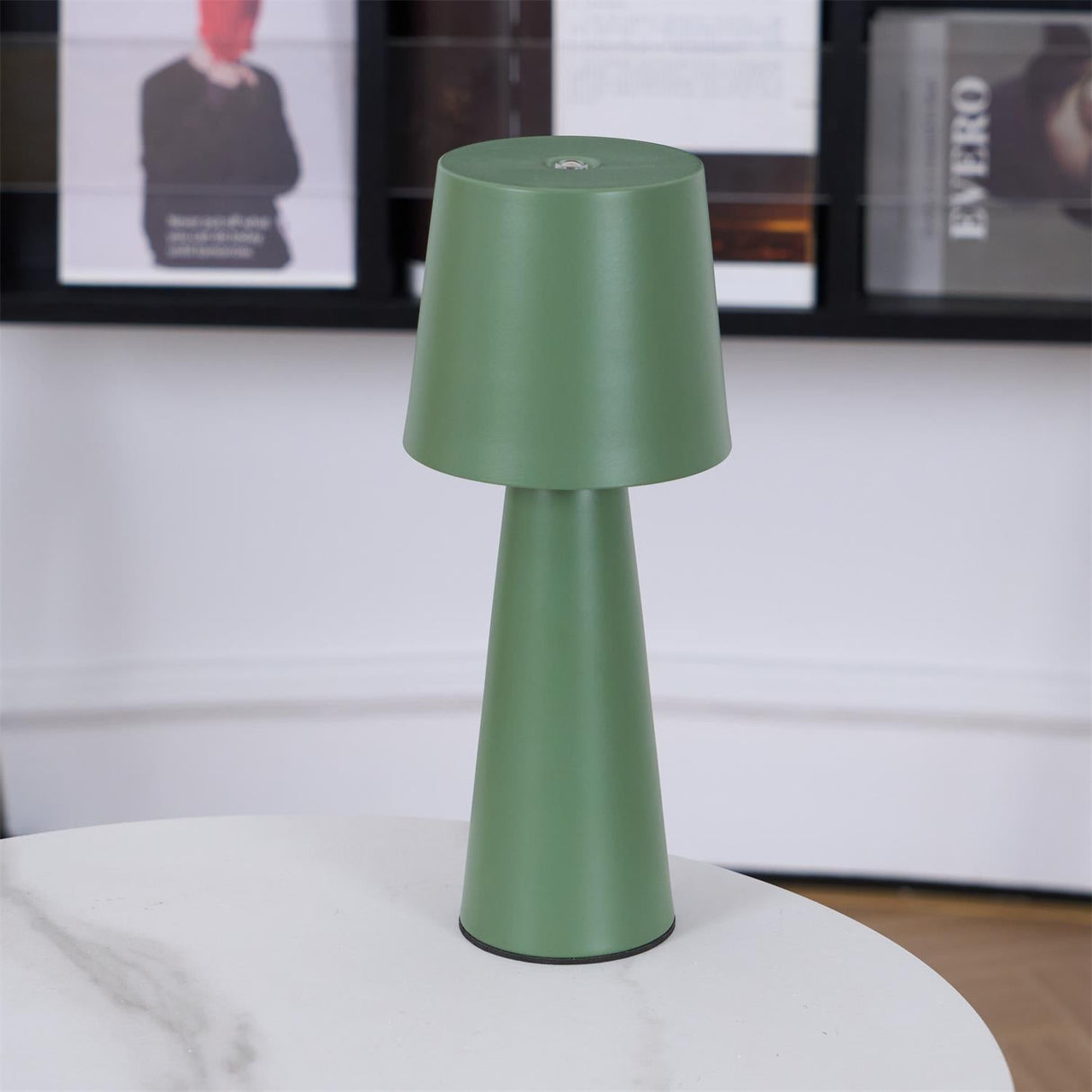 Modern Rechargeable Table Lamp Conical Metal Design - Product detail 19