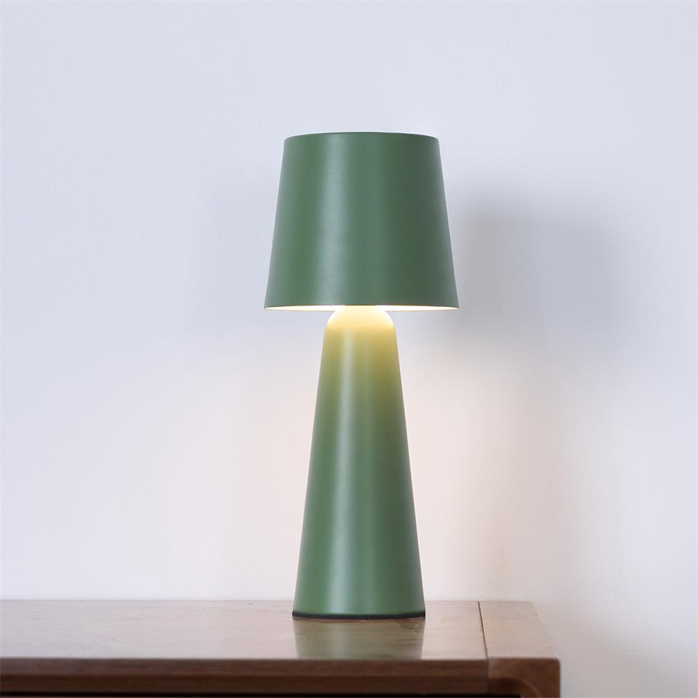 Modern Rechargeable Table Lamp Conical Metal Design - Product detail 22