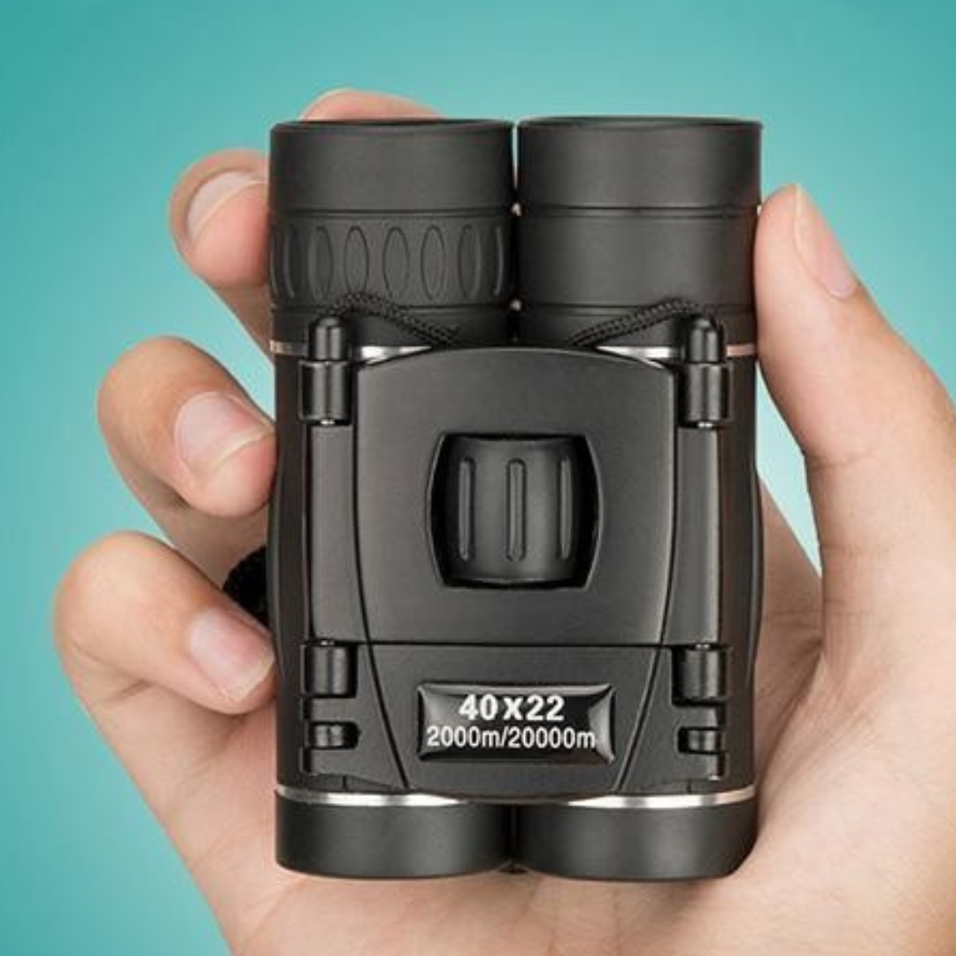 Compact Binoculars 40x22 HD Long Range Field Viewing - Detailed view