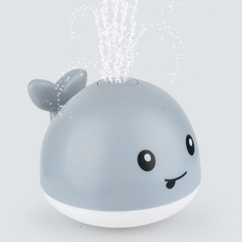 Whale Bath Toy Automatic Water Fountain with LED Spray - Detailed view