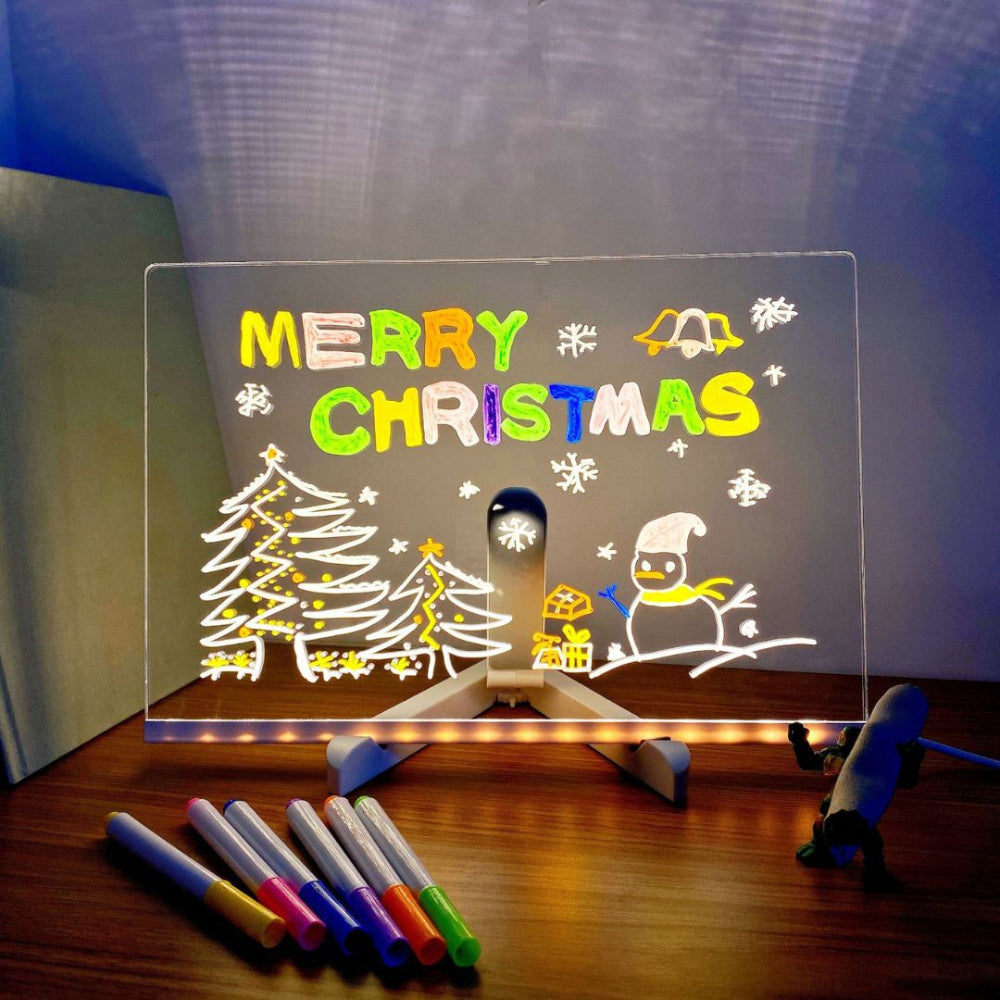 LED Drawing Board Kids Illuminated Creative Writing Tablet - Product example