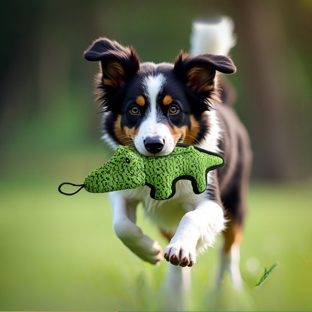 Durable Dog Chew Toy Heavy-Duty Bear with Built-In Squeaker - Product example