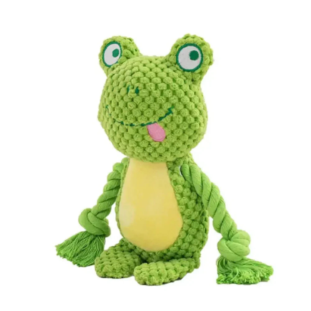 Plush Dog Toy Crinkle Crocodile with Squeaker - Product detail 24