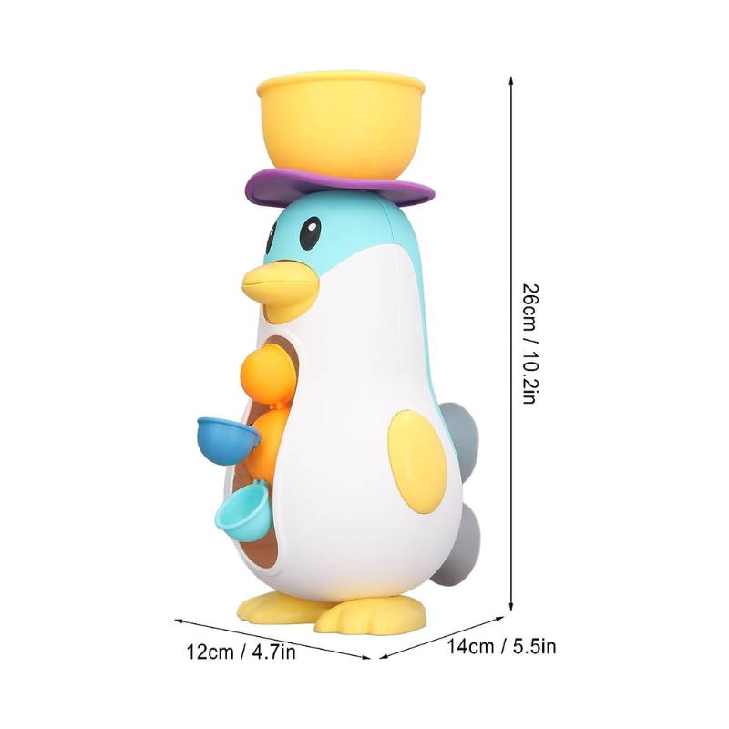 Penguin Bath Toy Interactive Water Activity Station - Product example