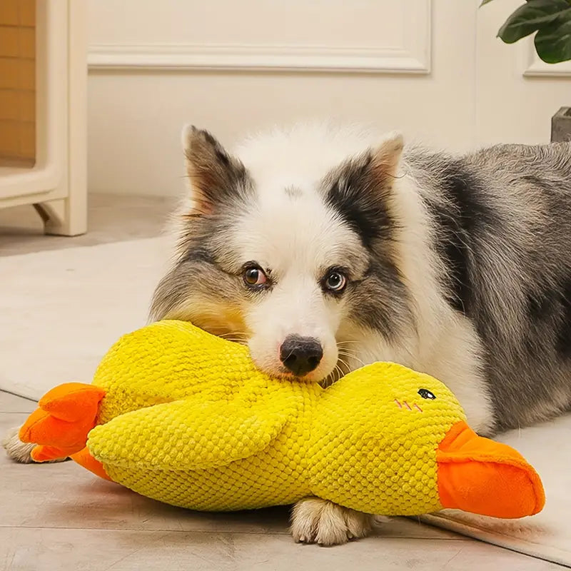 Plush Duck Dog Toy Interactive Mental Stimulation Design - Product detail 4
