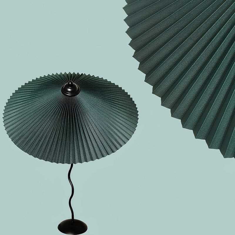 Modern Pleated Table Lamp Textured Shade Design - Product detail 32