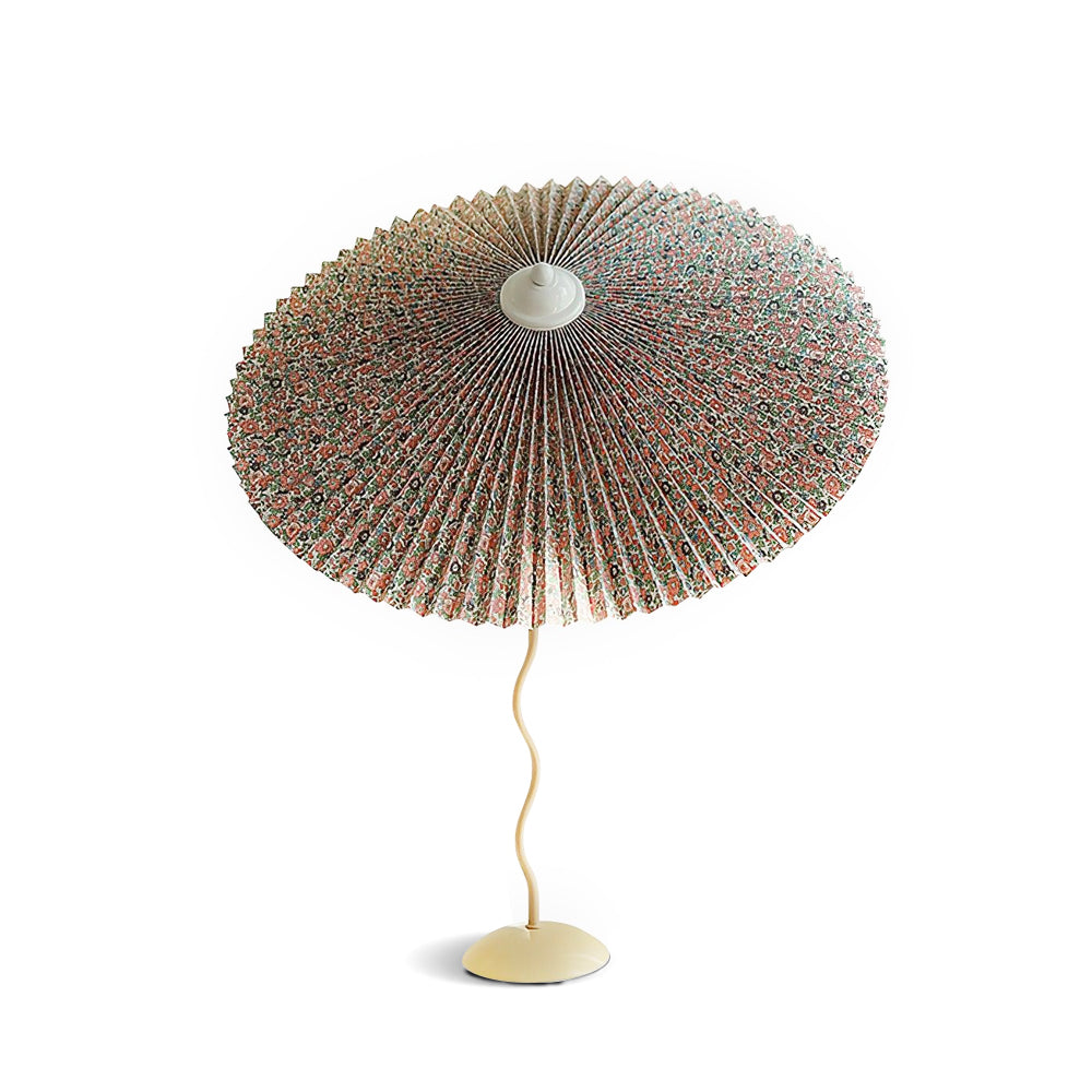 Modern Pleated Table Lamp Textured Shade Design - Product detail 28