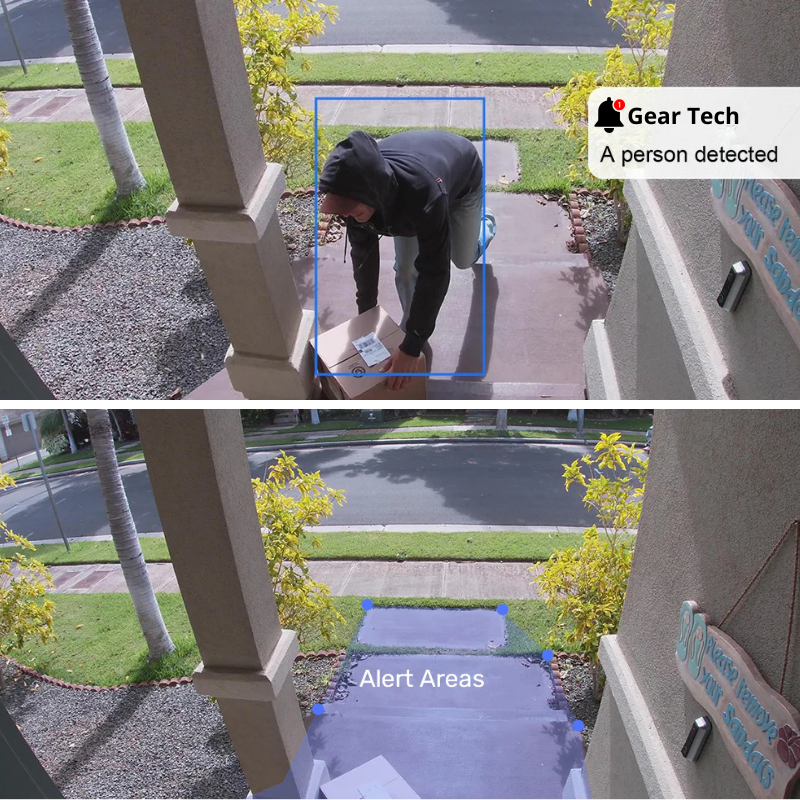 Wireless Video Doorbell Camera HD Night Vision Motion Detection - Product detail 4