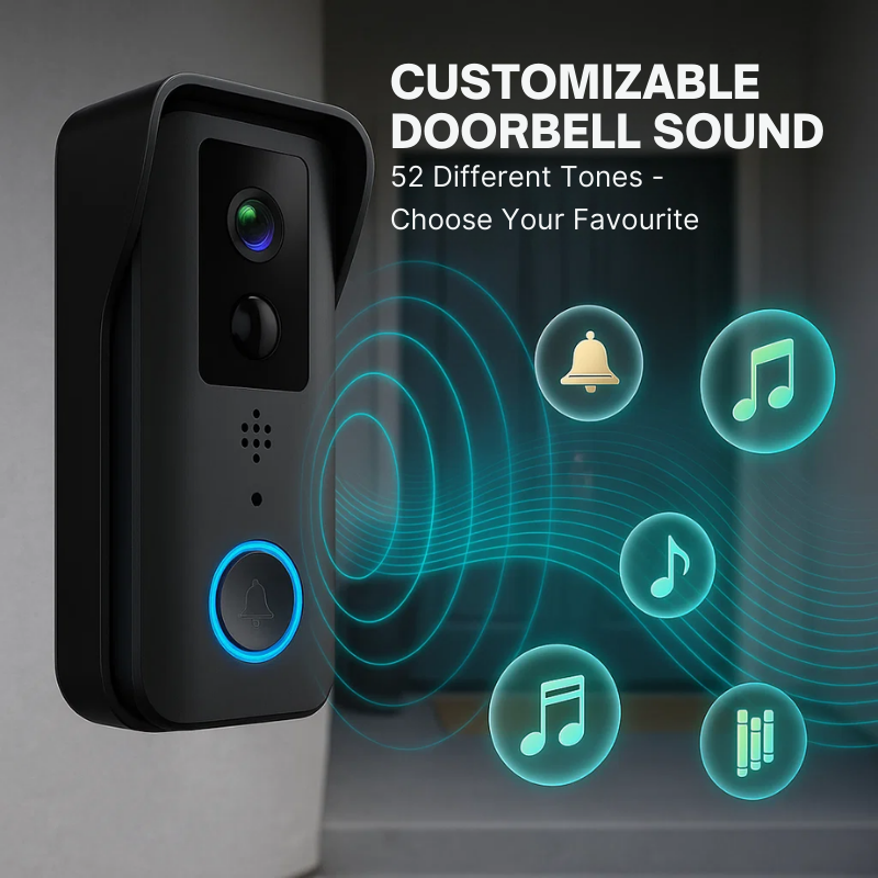 Wireless Video Doorbell Camera HD Night Vision Motion Detection - Product detail 7