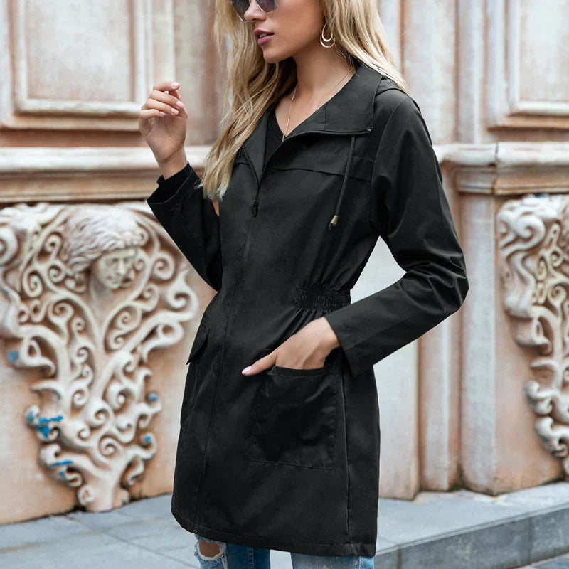 Waterproof Rain Jacket Modern Relaxed Fit Design - Product example