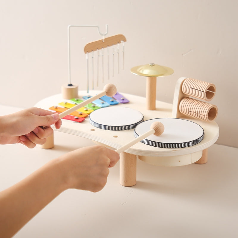 Musical Learning Table  Multi-Instrument Wooden Activity Set - Product example
