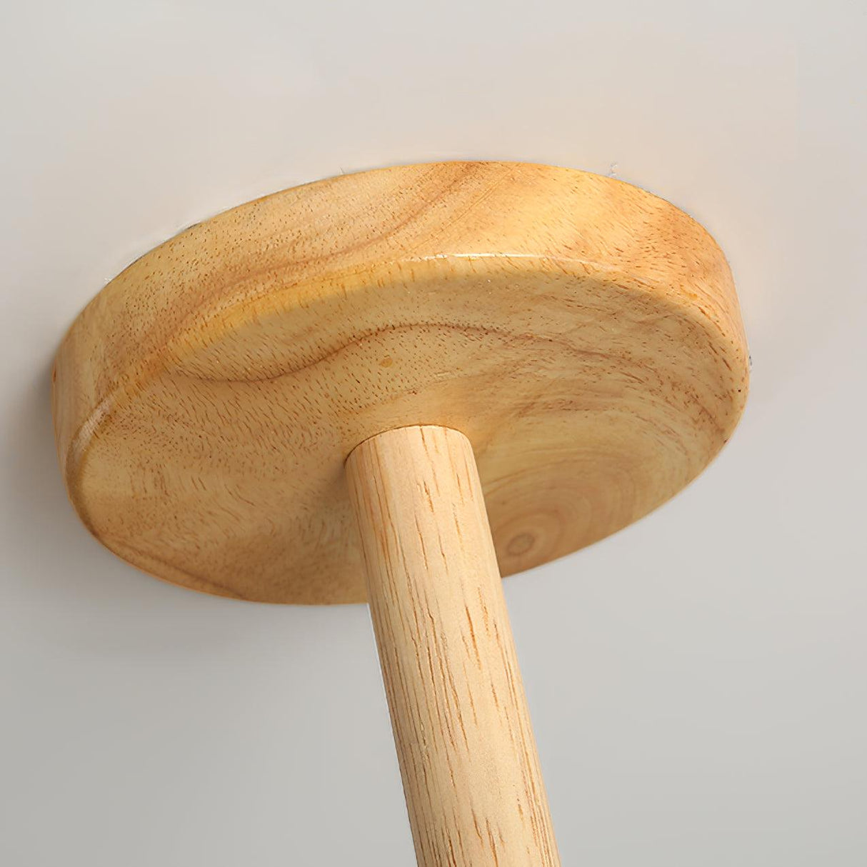 Modern Wooden Ceiling Light  Triple Globe Glass Shades - Product detail 14